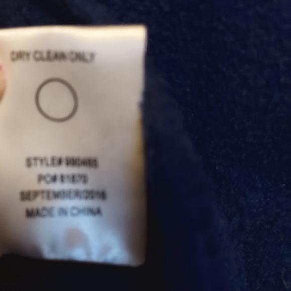 Rampage Cobalt Blue Pea Coat Size Medium - Picture 7 of 11